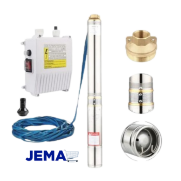 0.75hp 32m 1ph stream scm3 bore hole submersible pump