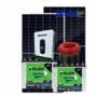 3kw solar kit -2pcs of 550w panel,2pcs of Amizar battery,3kw/24v Hybrid inverter,20m/4mm dropping wire.